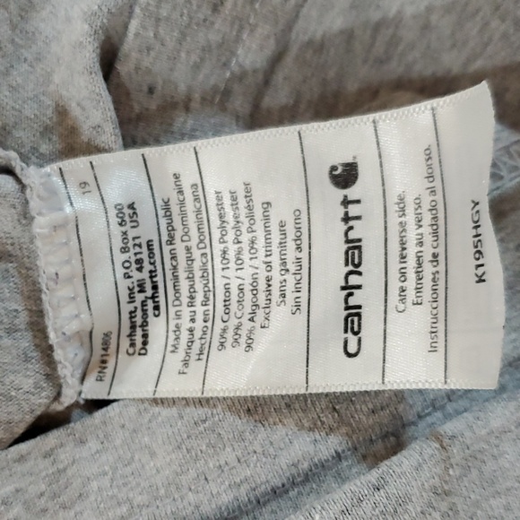 Carhartt Signature Logo T-Shirt Men's 2XL - Picture 6 of 7